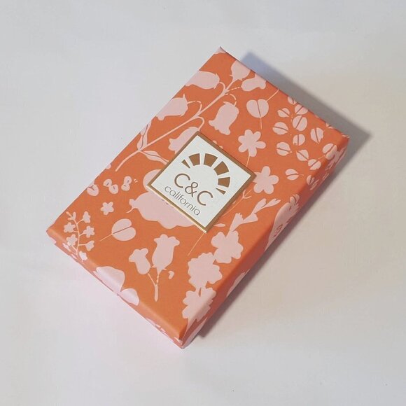 NWOT C&C California beaded evil eye drop earrings - Picture 6 of 6